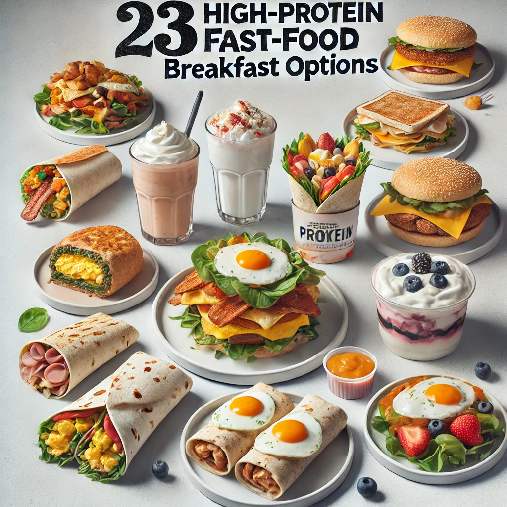 23 High-Protein Fast Food Breakfast Options for a Healthy Start to Your Day