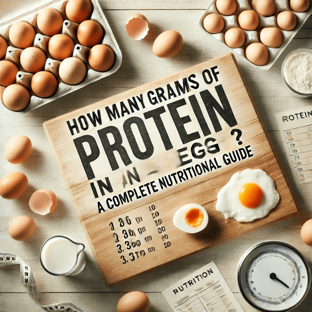 How Many Grams of Protein in an Egg? A Complete Nutritional Guide