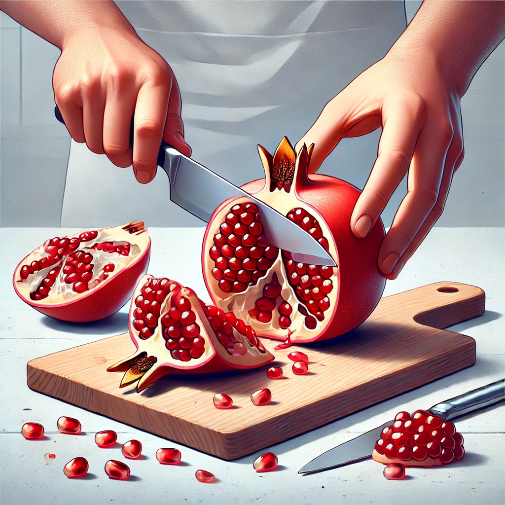 How to Cut a Pomegranate Easy? A Step-by-Step Guide