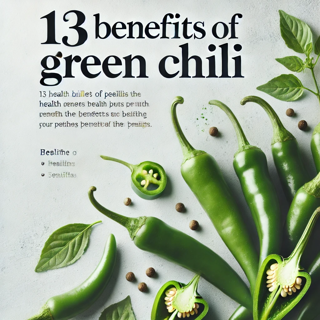 benefits of Green Chili | _Featured_Image of myhighproteinsnacks